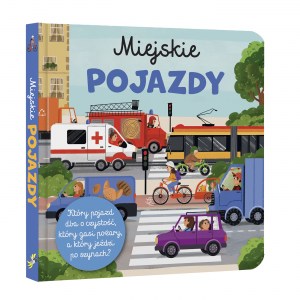 Miejskie pojazdy visual ksiazeczki